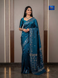 Modal Silk Jamdani Saree - Feroza