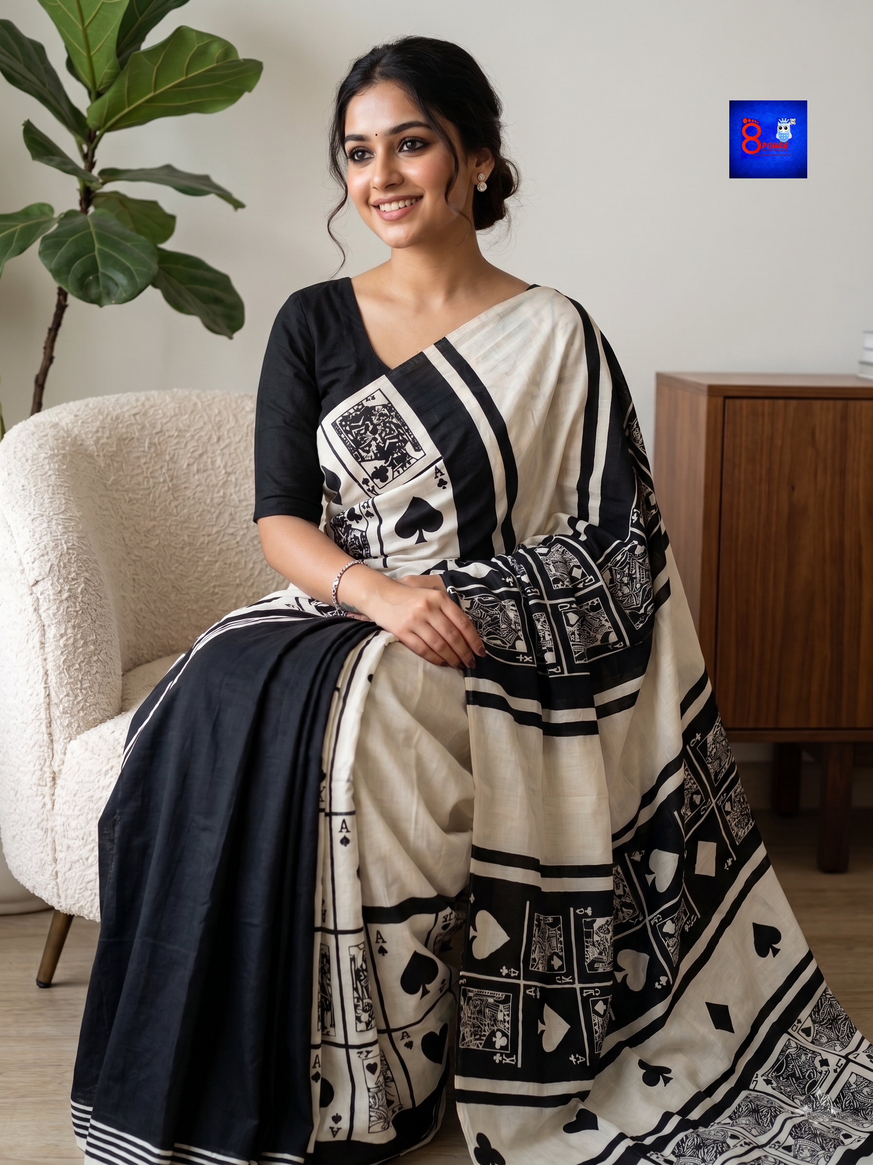 Pure Cotton Designer Saree