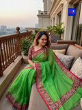 Resham Handloom Kalamkari Saree