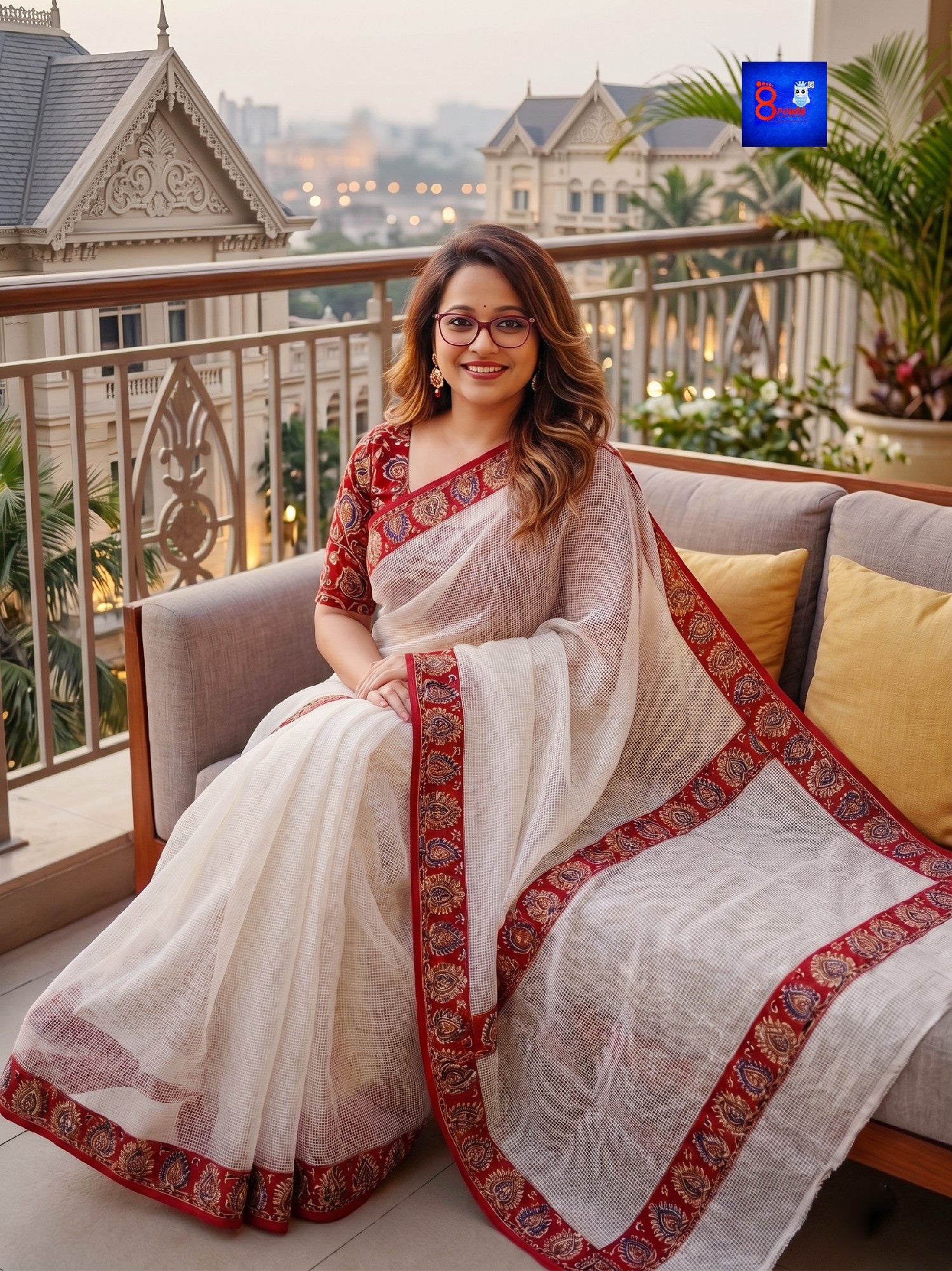 Resham Handloom Kalamkari Saree