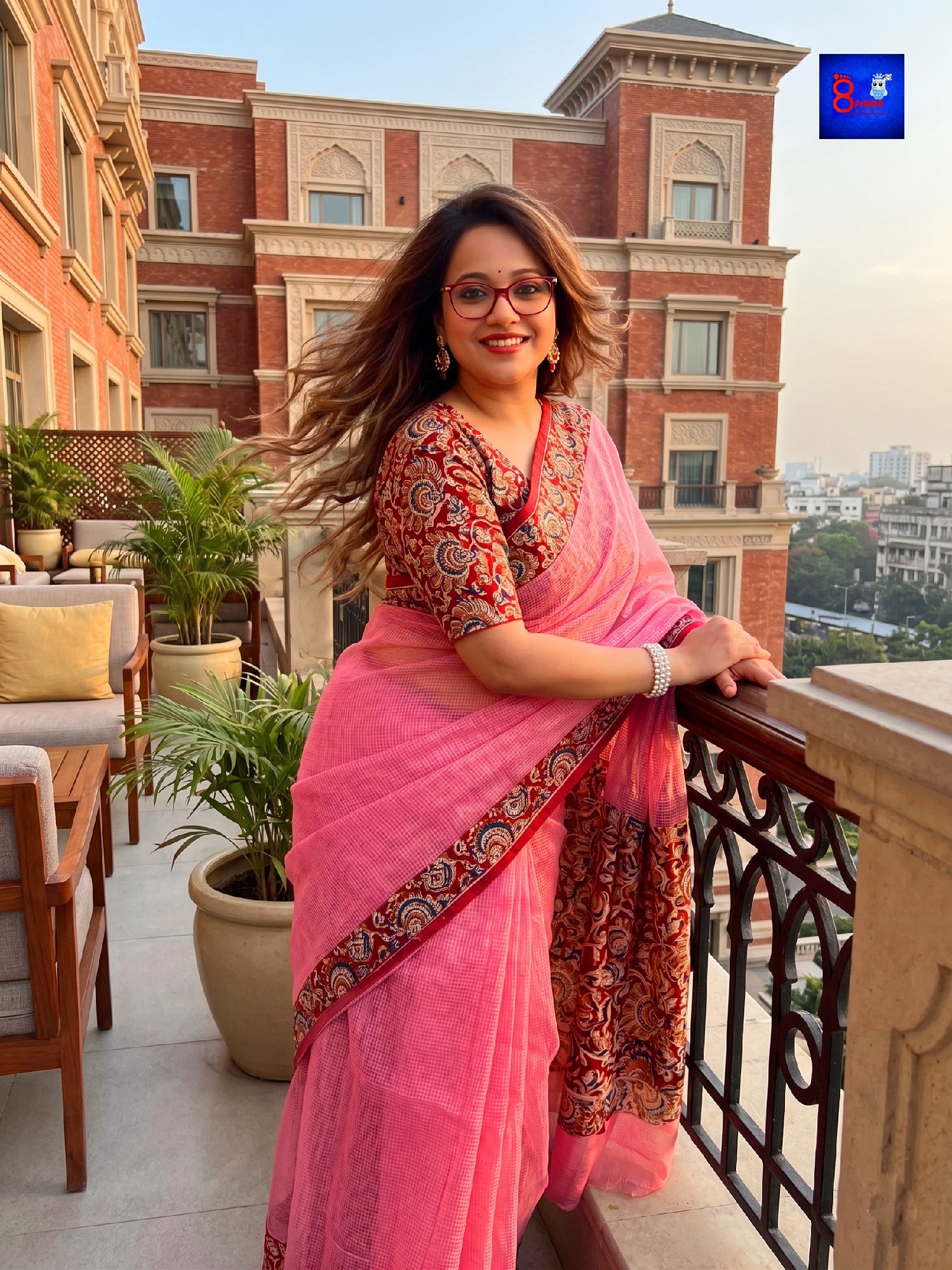 Resham Handloom Kalamkari Saree