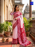 Pure Mulmul Cotton Batik Saree