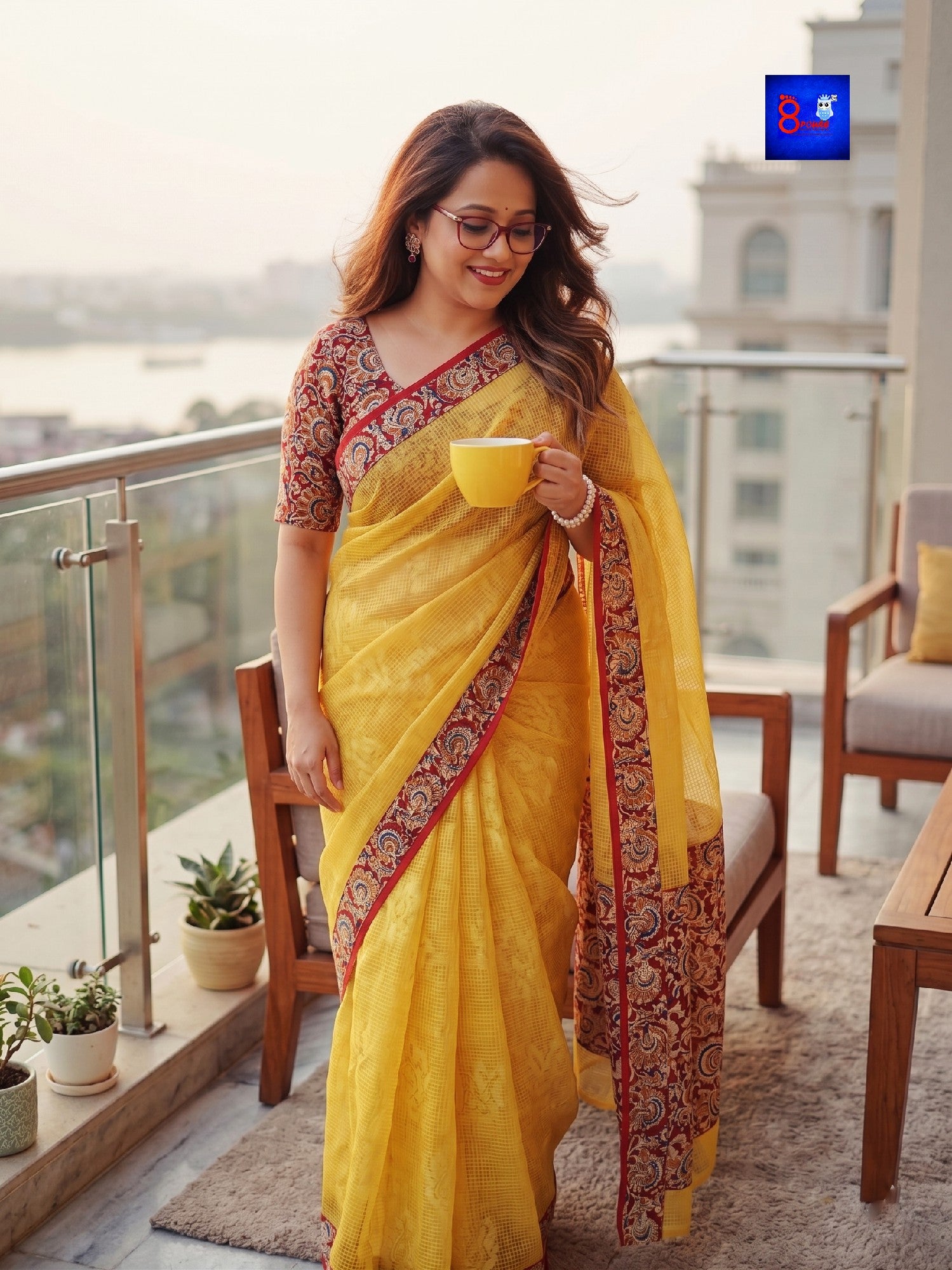 Resham Handloom Kalamkari Saree