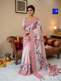 Hand-Painted Pure Bengal Cotton Saree