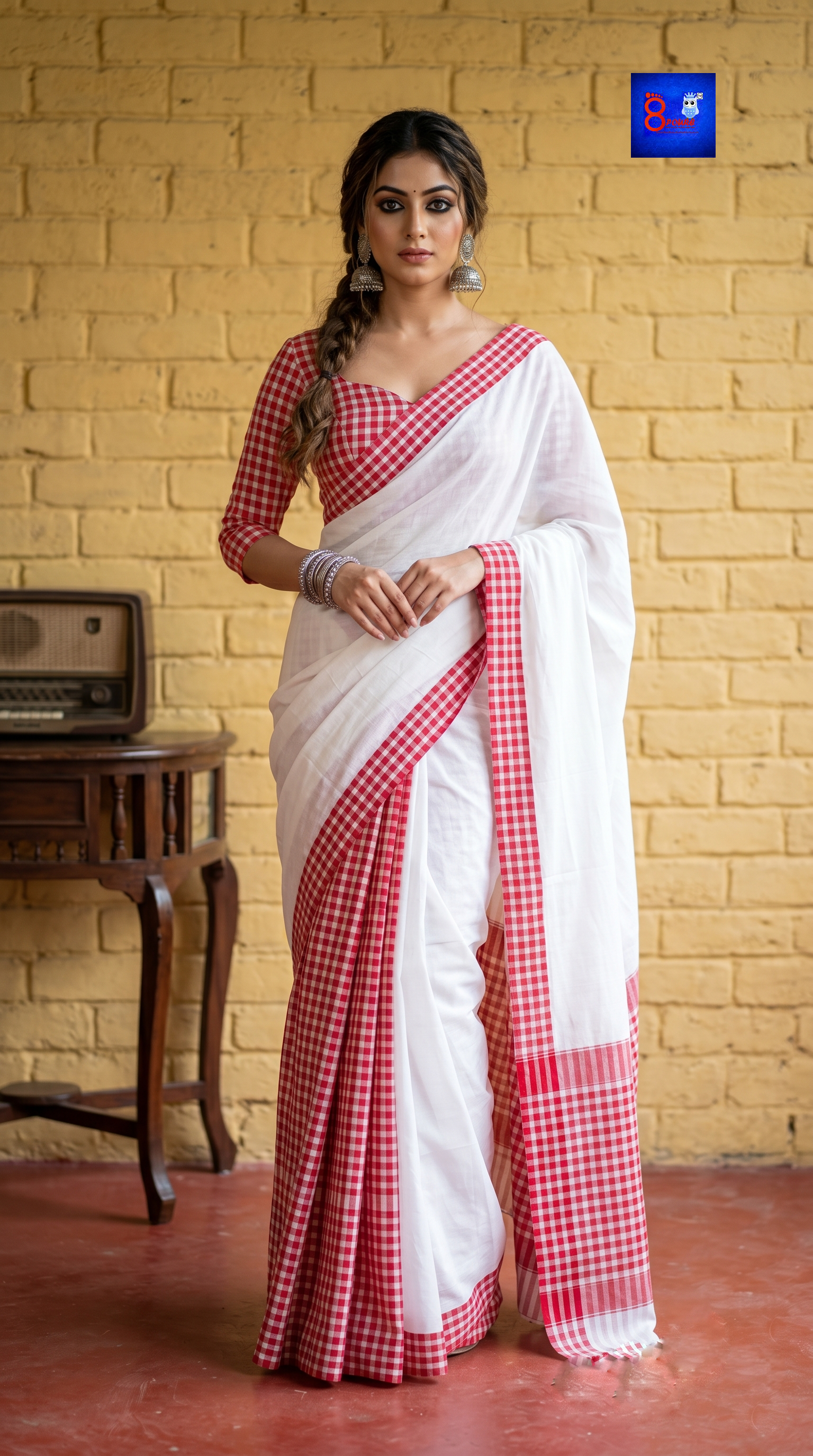Designer Cotton Gamcha Saree | DCG 10