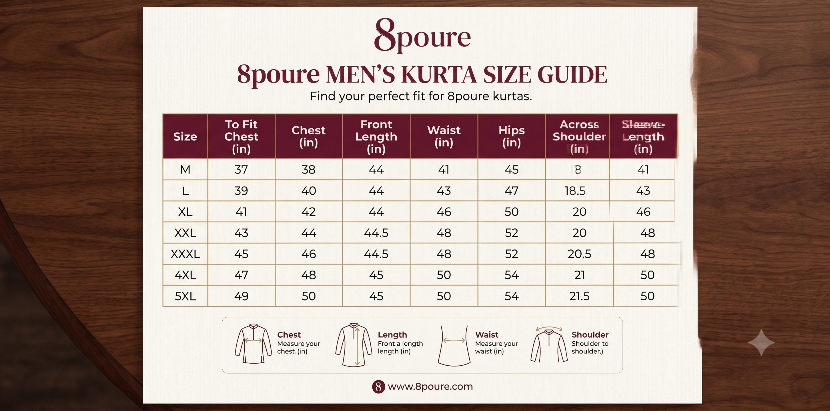 Woven Jamdani Kurta For Men