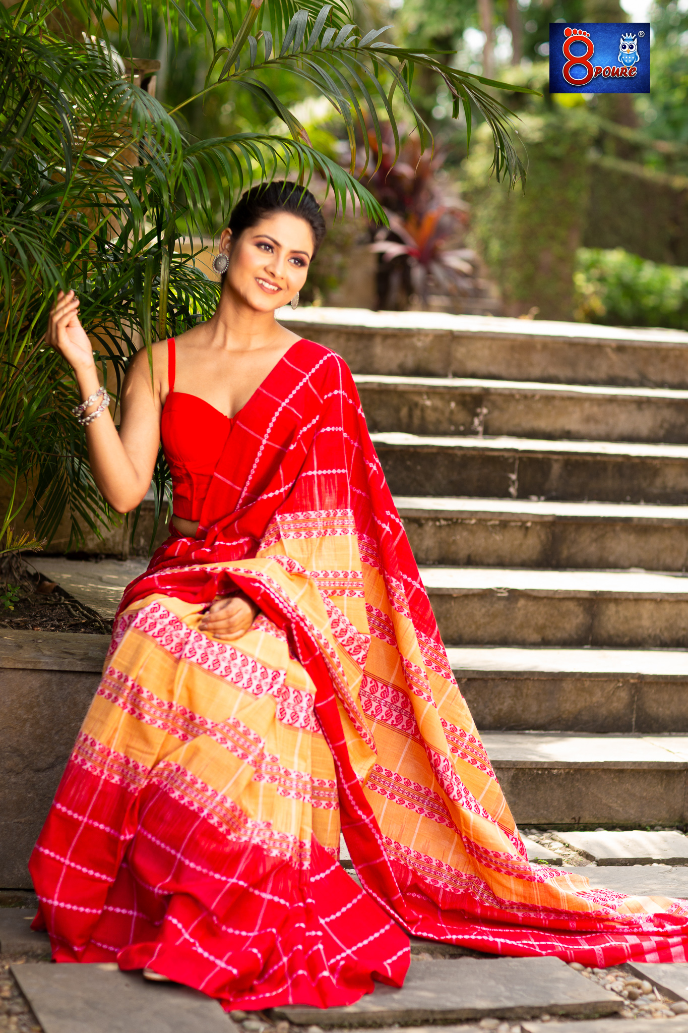 SOHAG - HANDWOVEN PURE KHADI SAREE | OCB 10