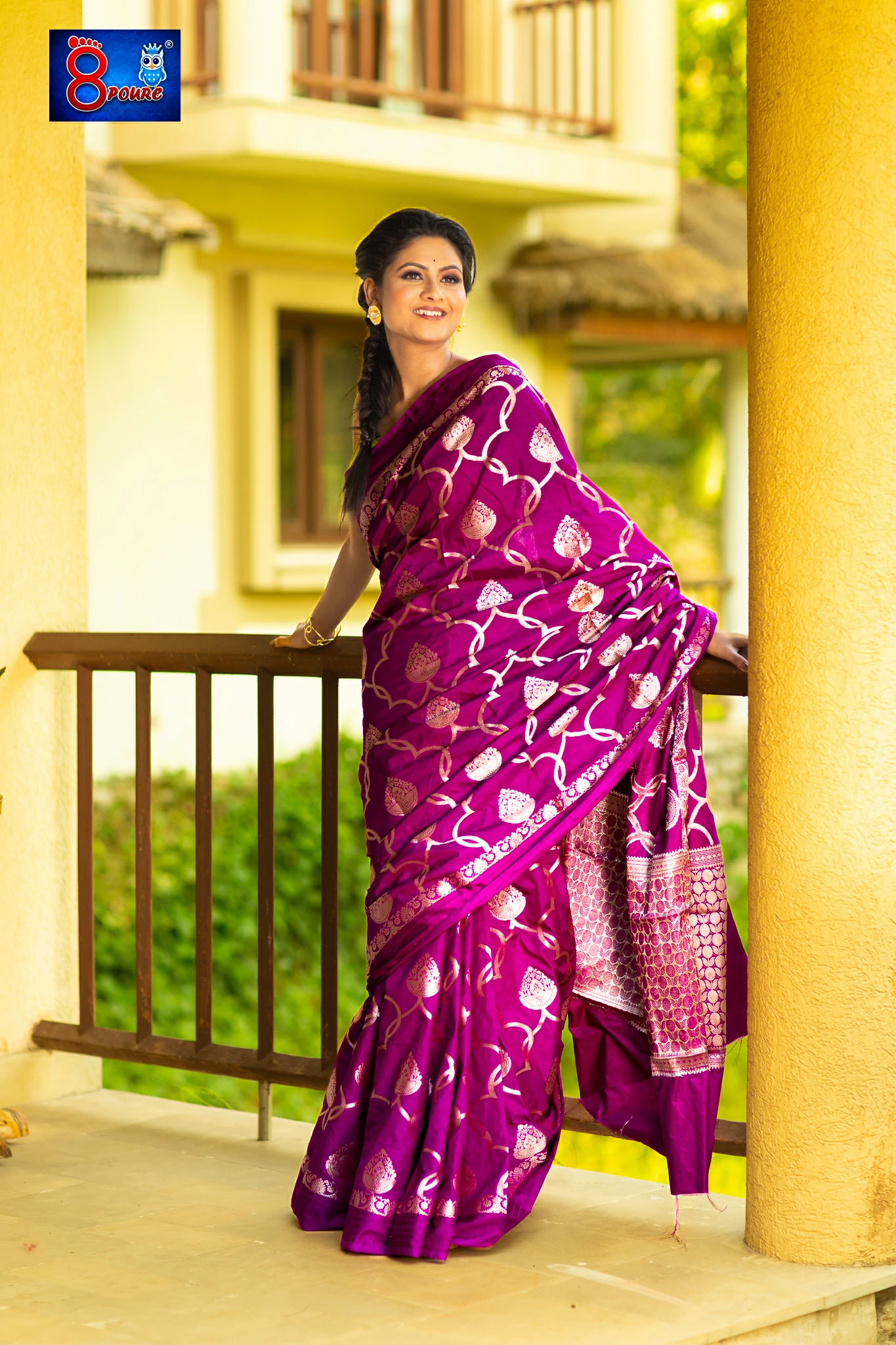 MUSHROO KATAN BANARAS | MAGENTA | APV 01
