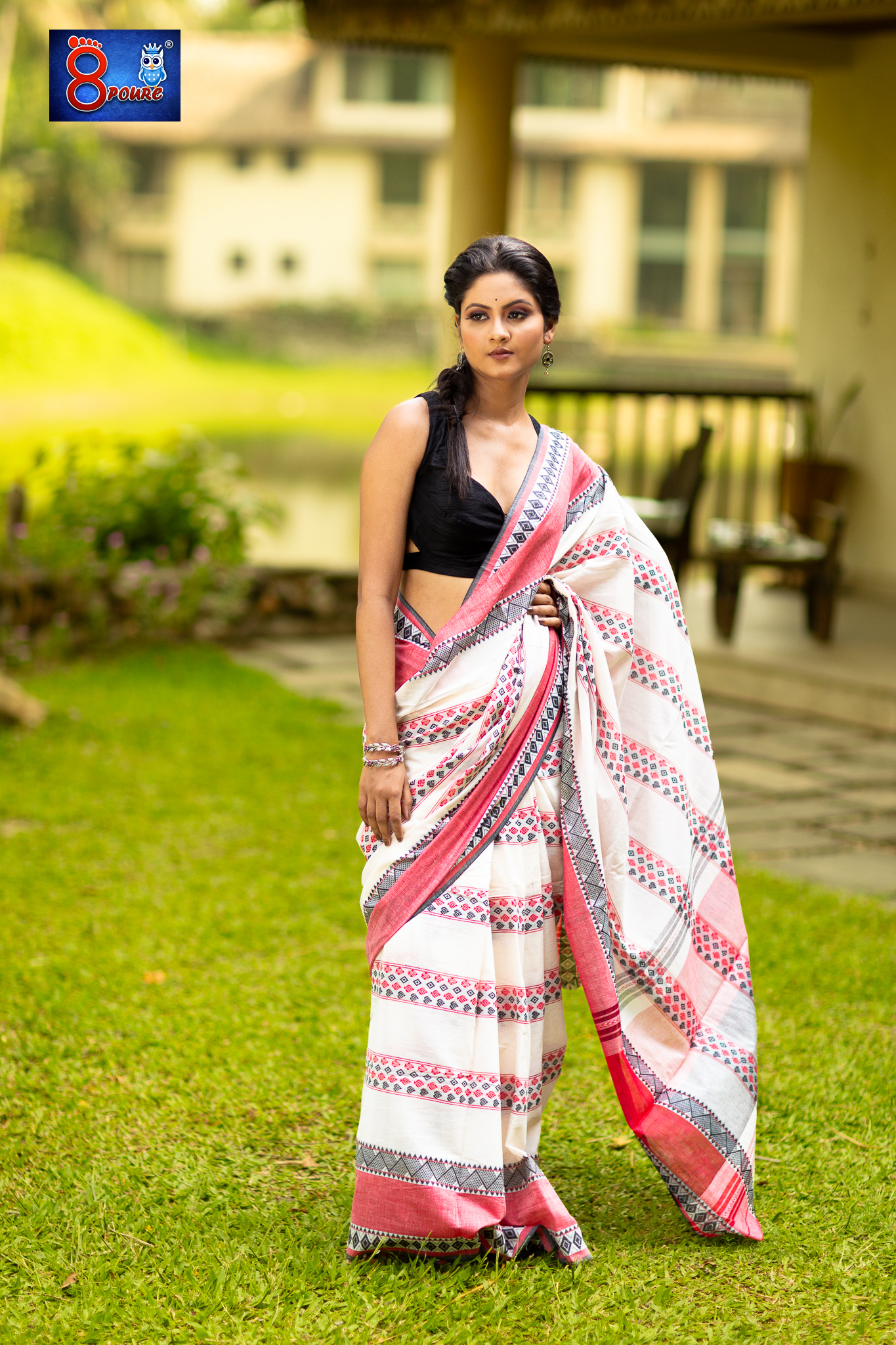 SOHAG - HANDWOVEN PURE KHADI SAREE | OCB 11
