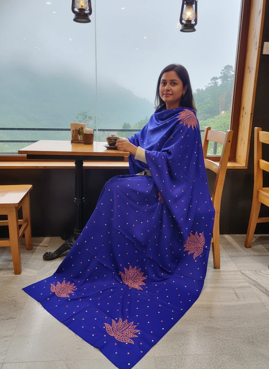 Handcrafted Winter Wrap | HWW 27