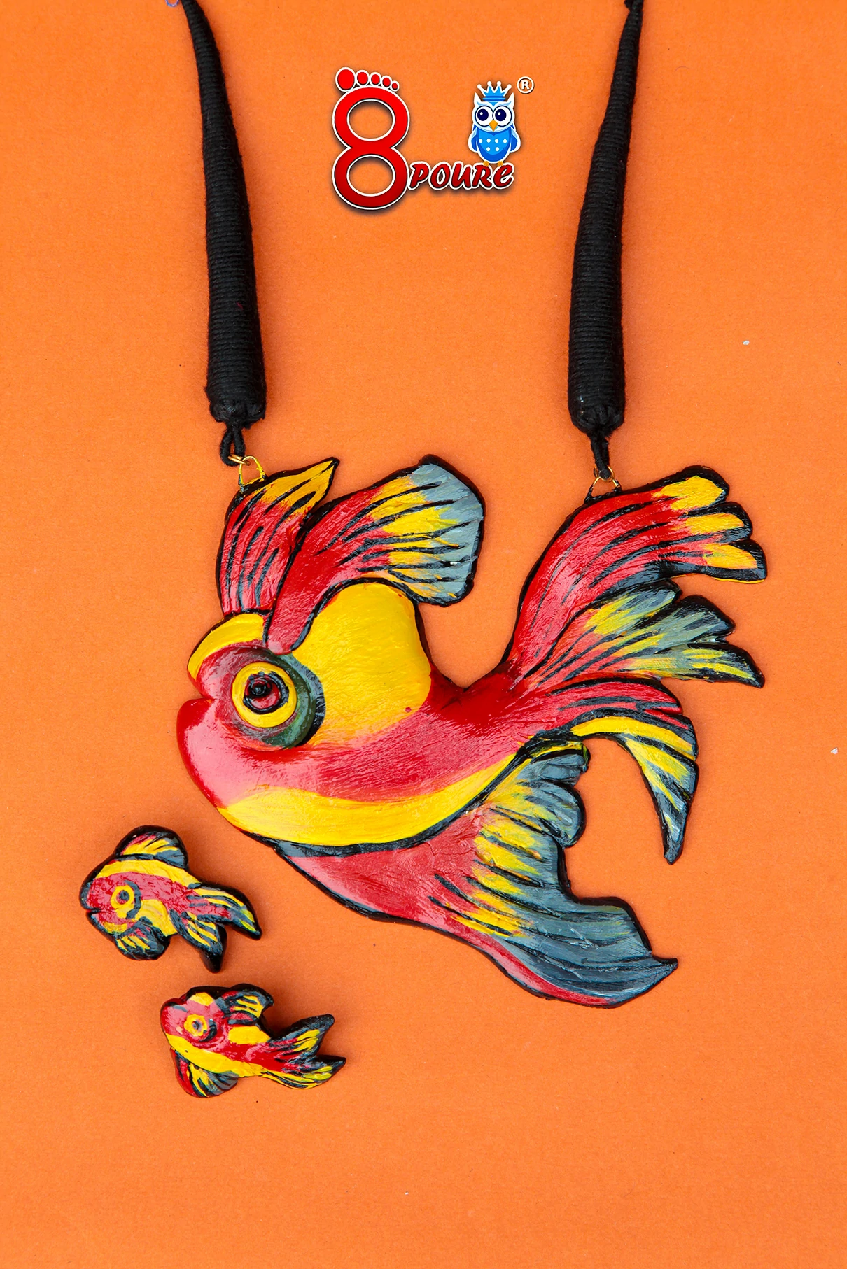 Clay Jewellery Set | Necklace with Earings