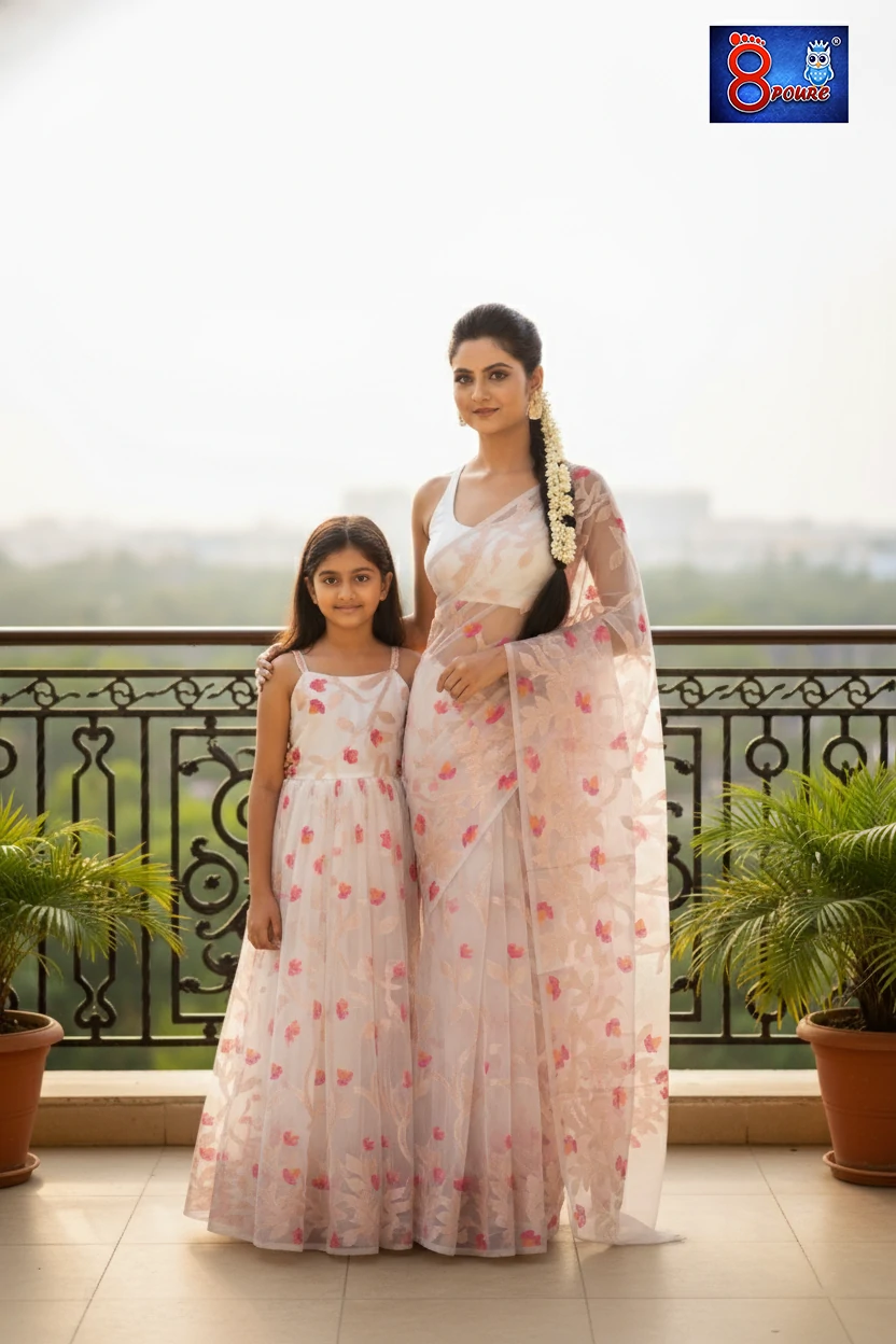 Baby Musline Dress| CCP 13 | White