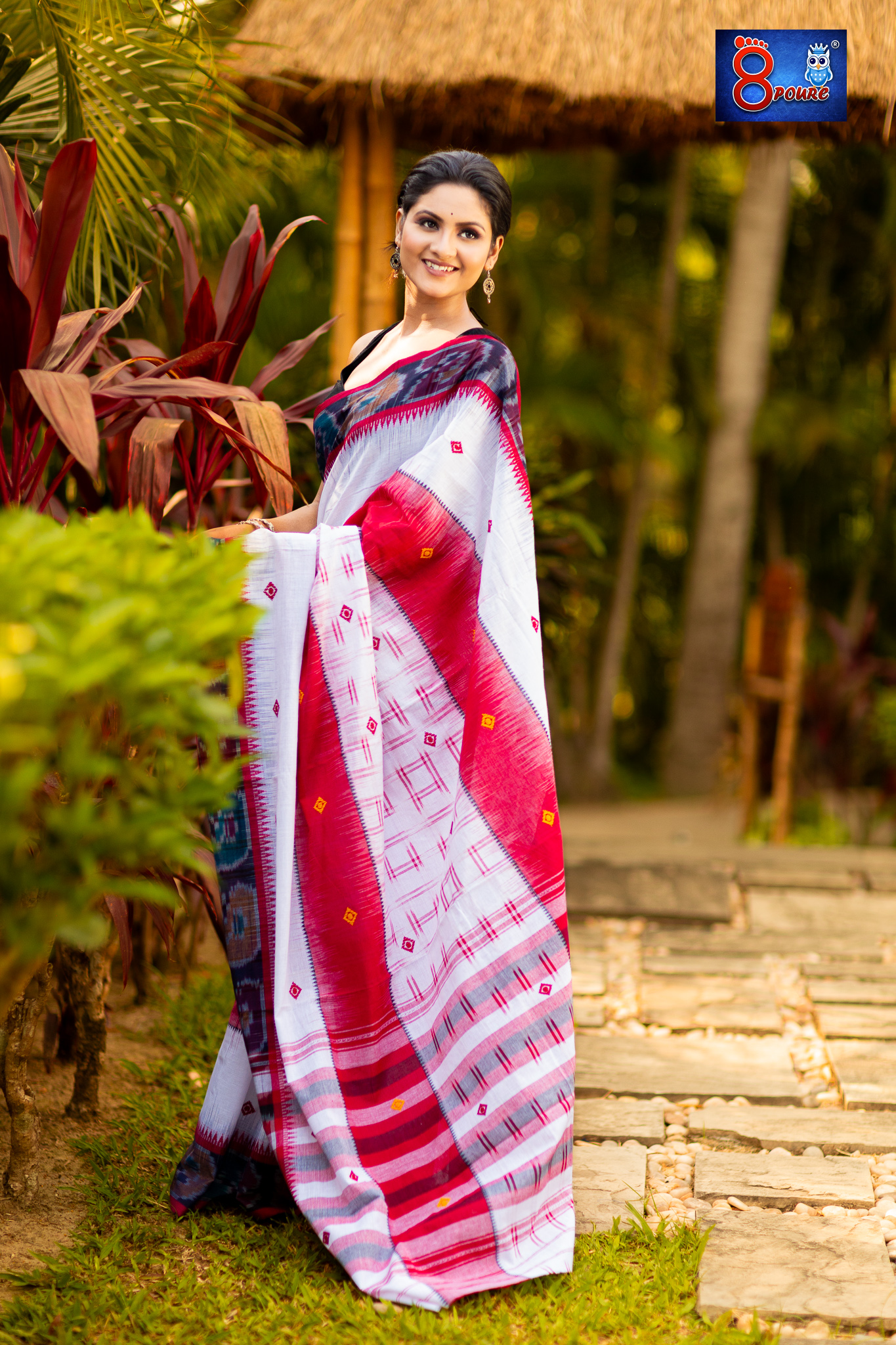 SOHAG - HANDWOVEN PURE KHADI SAREE | OCB 15