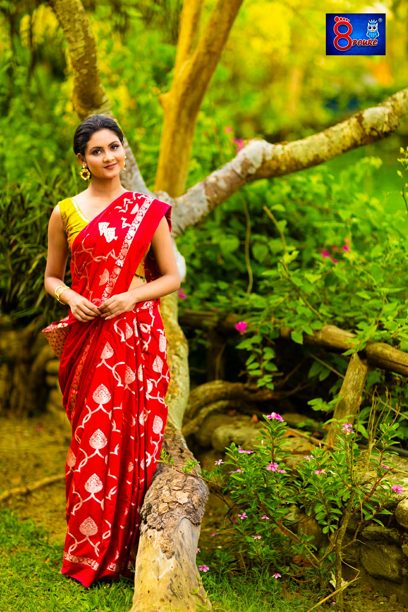 MUSHROO KATAN BANARAS | RED | APV 02