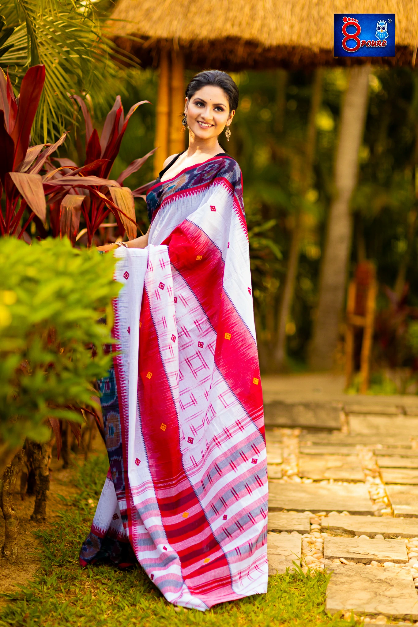 SOHAG - HANDWOVEN PURE KHADI SAREE | OCB 15