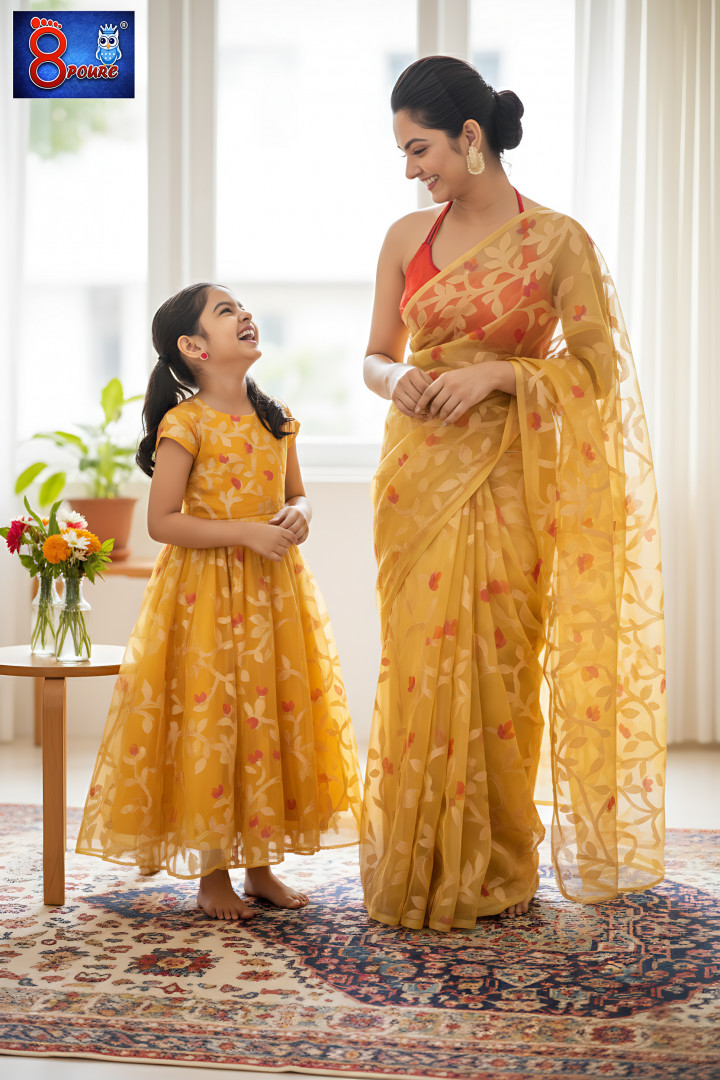 Baby Musline Dress | CPD 01 | Yellow