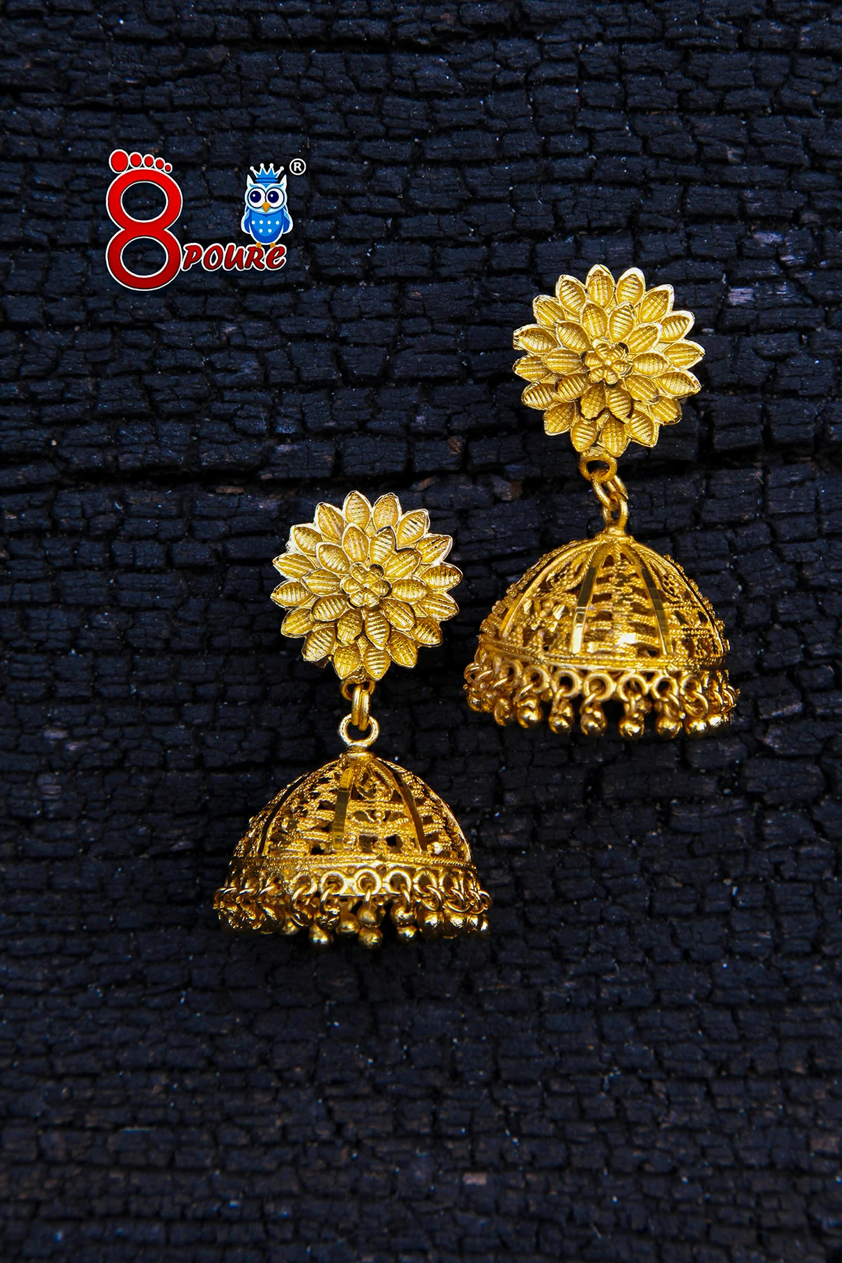 Jhumko Earings |  1.5 Gram Gold Jewellery