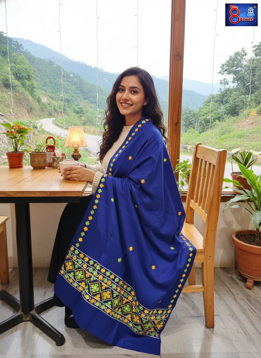 Handcrafted Winter Wrap | HWW 17