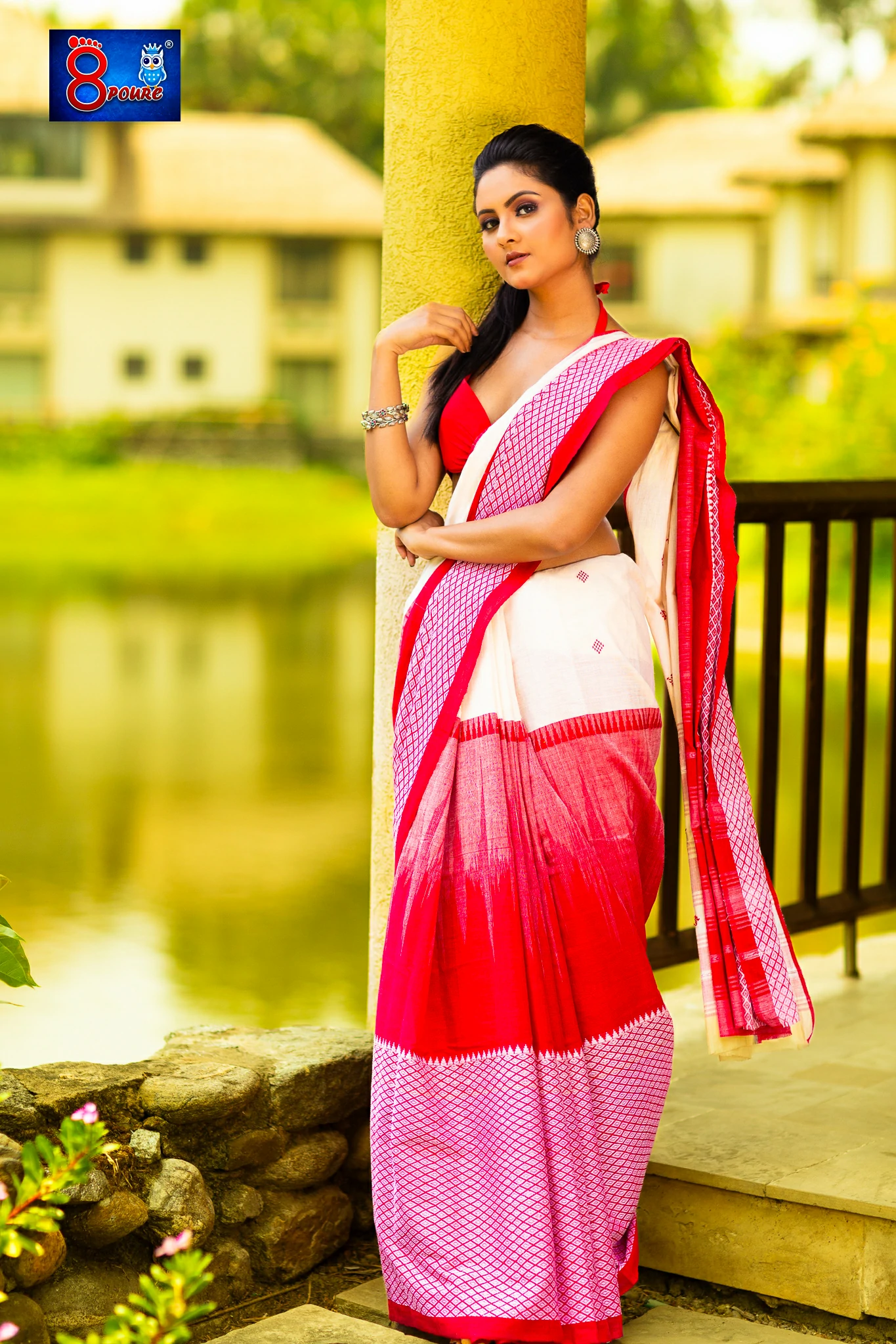 SOHAG - HANDWOVEN PURE KHADI SAREE | OCB 07