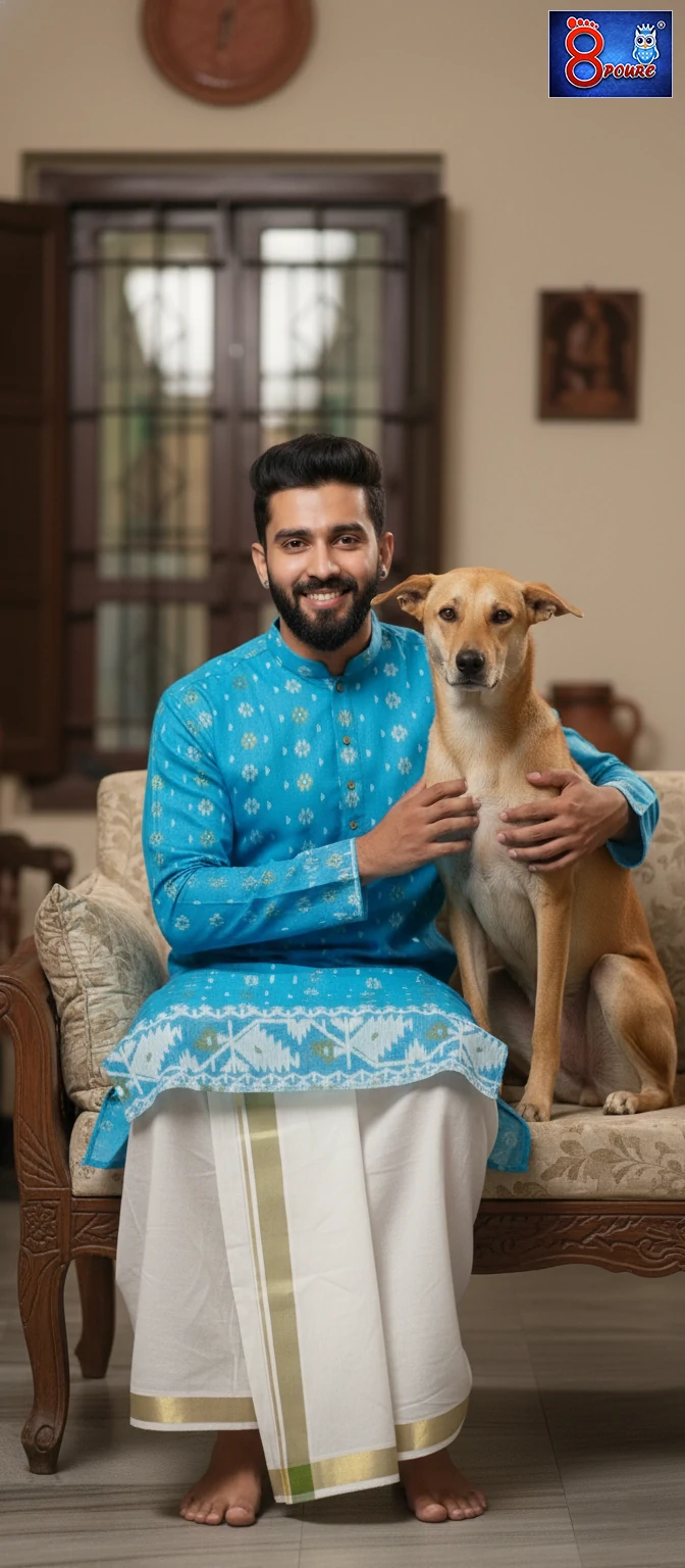 Pure Handloom Jamdani Men Kurta | MKJ 11