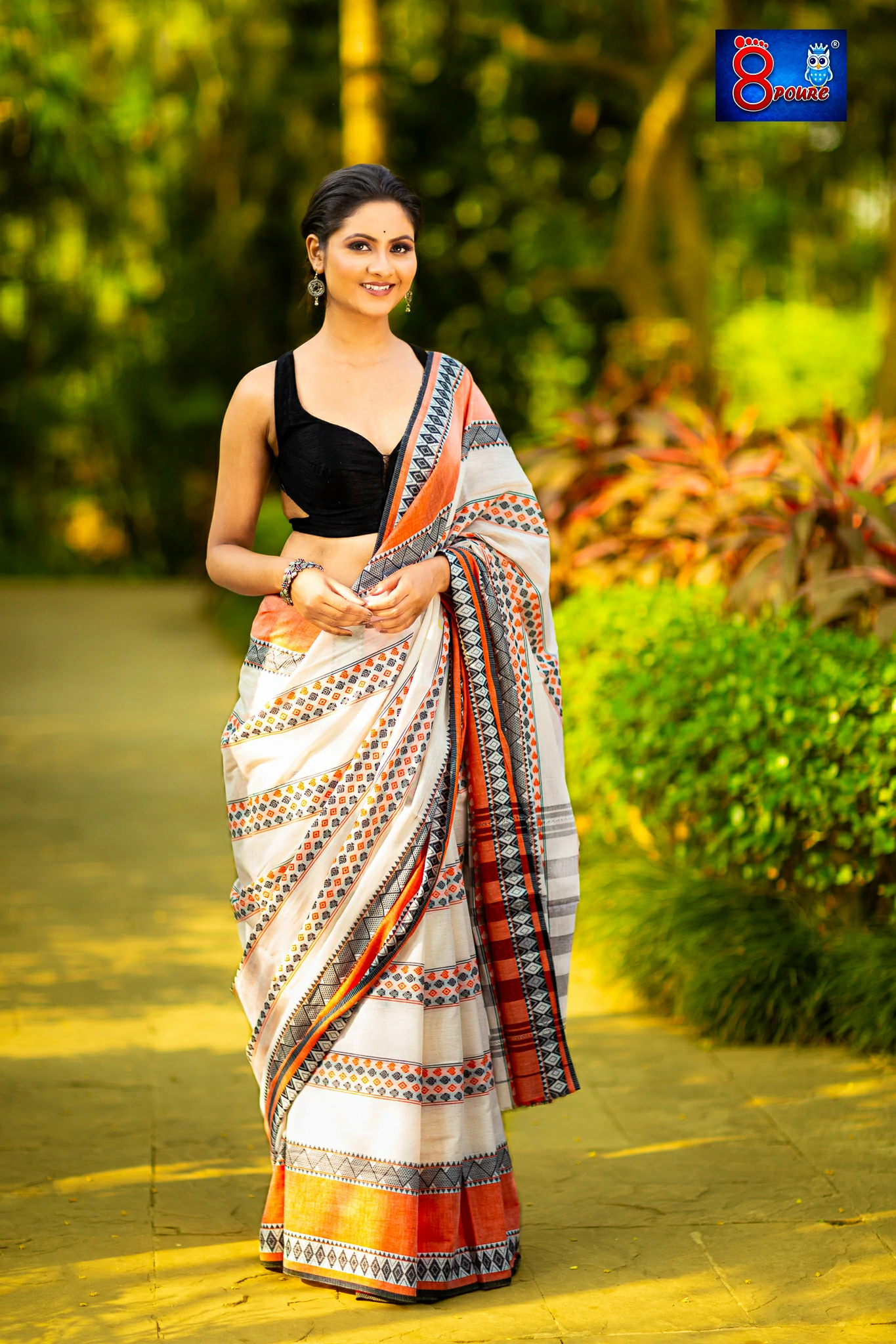 SOHAG - HANDWOVEN PURE KHADI SAREE | OCB 16