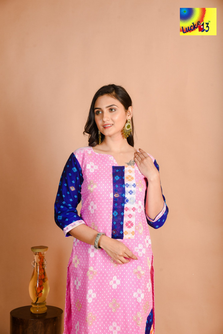 Jamdani  Kurti Set | NPC 24