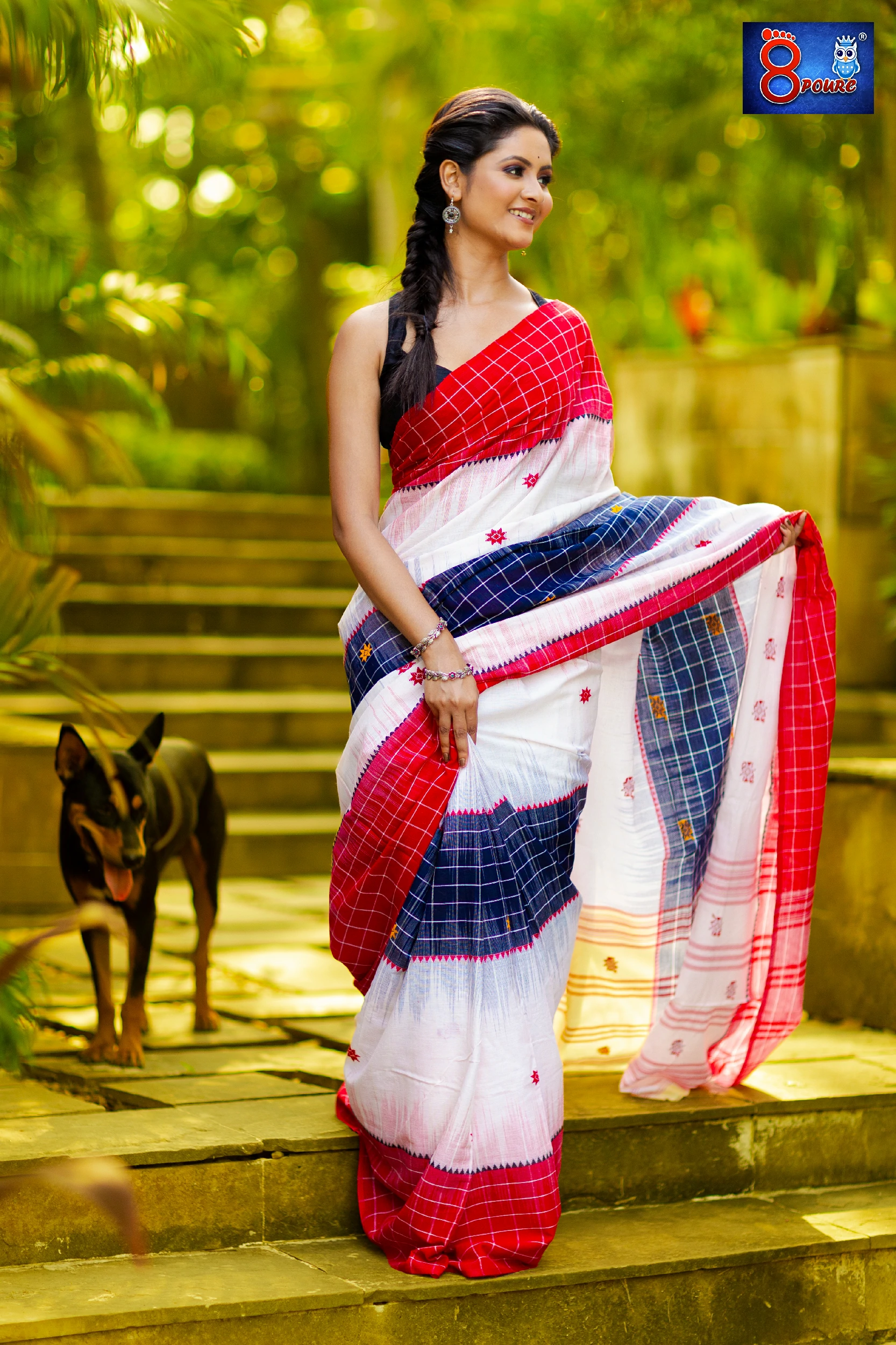 SOHAG - HANDWOVEN PURE KHADI SAREE | OCB 13