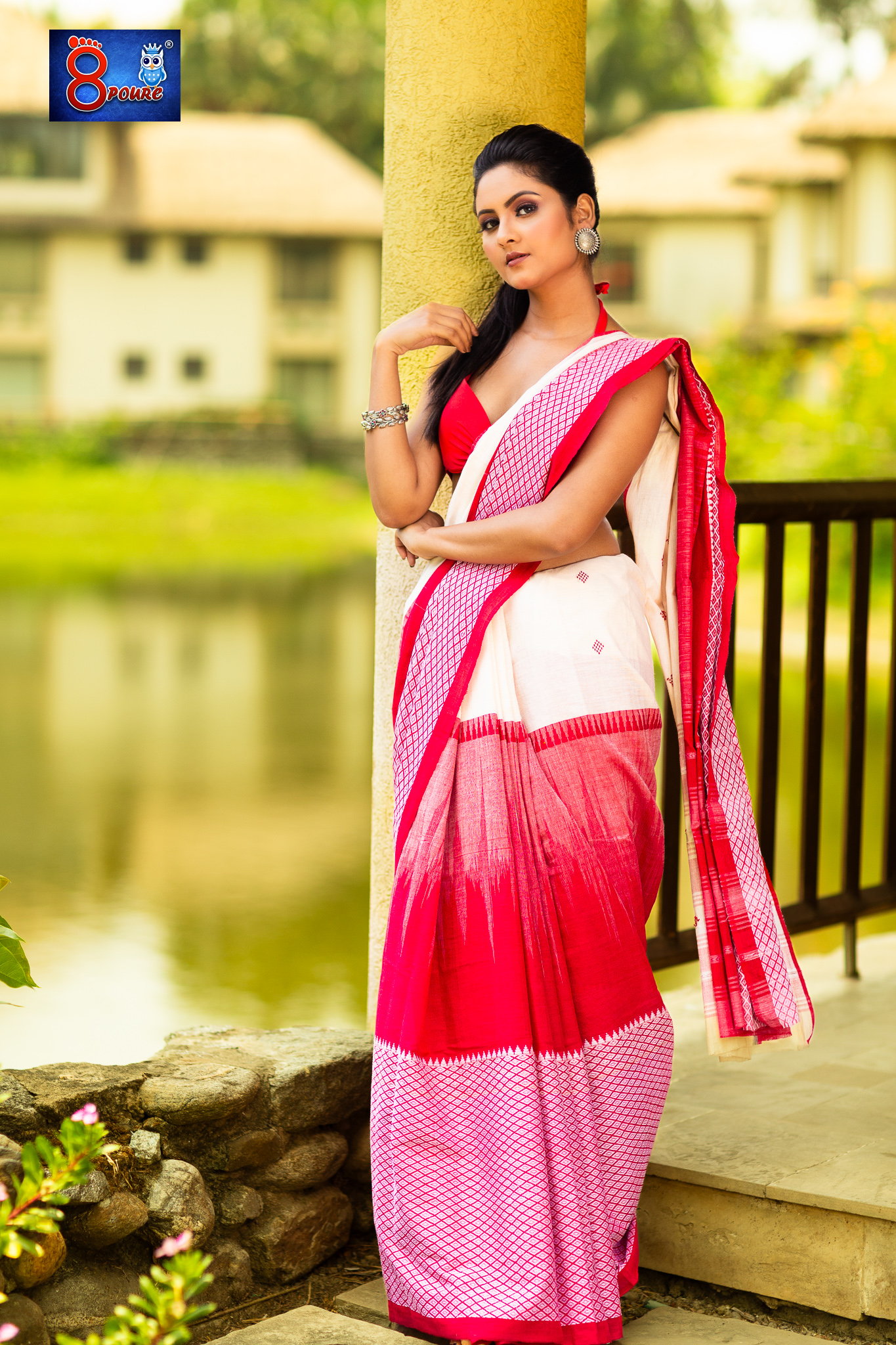SOHAG - HANDWOVEN PURE KHADI SAREE | OCB 07