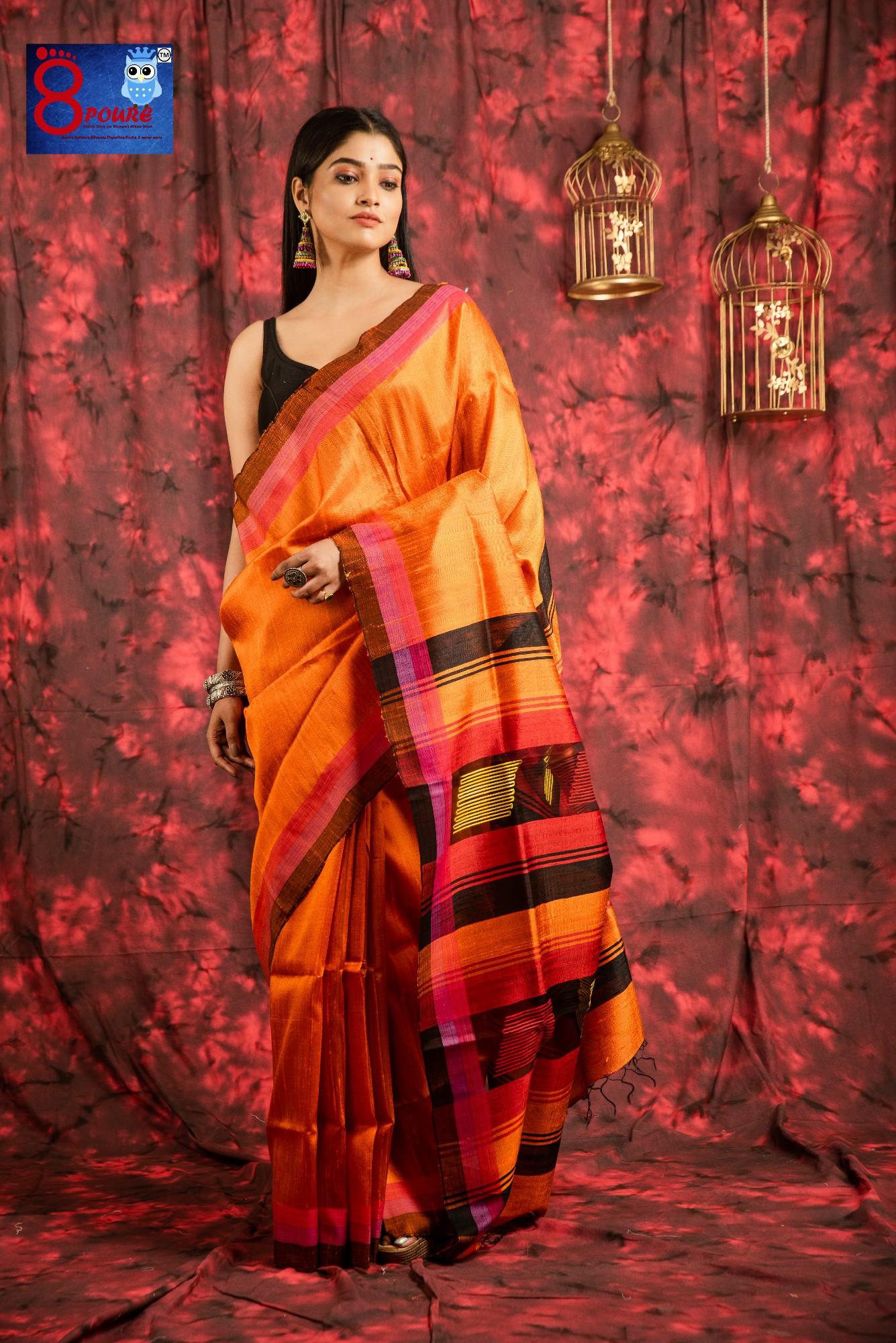 Handwoven Premium Raw Silk Saree | PEC 11