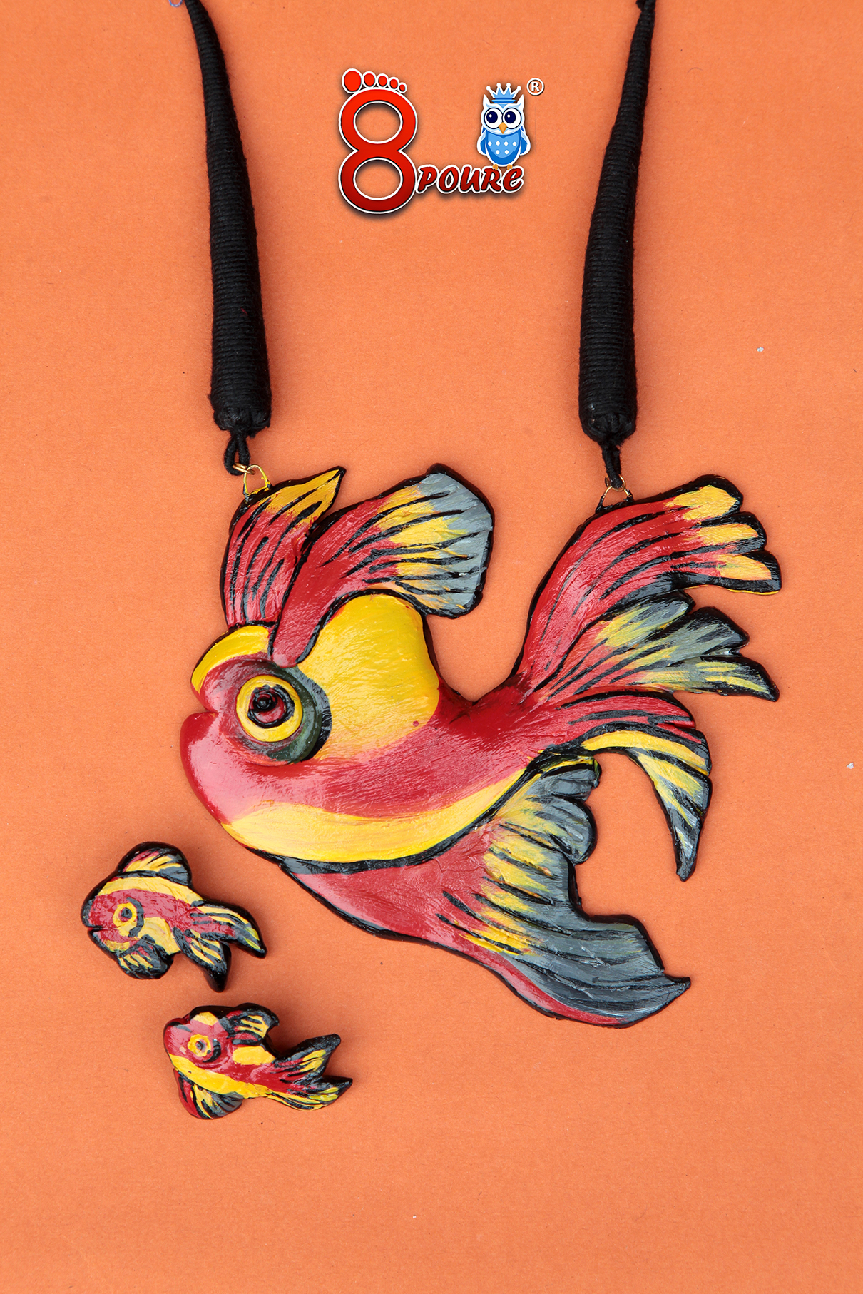 Clay Jewellery Set | Necklace with Earings