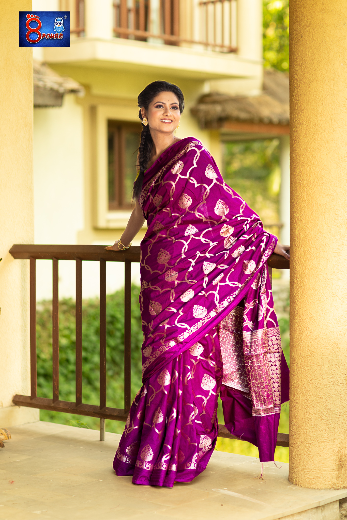 MUSHROO KATAN BANARAS | MAGENTA | APV 01