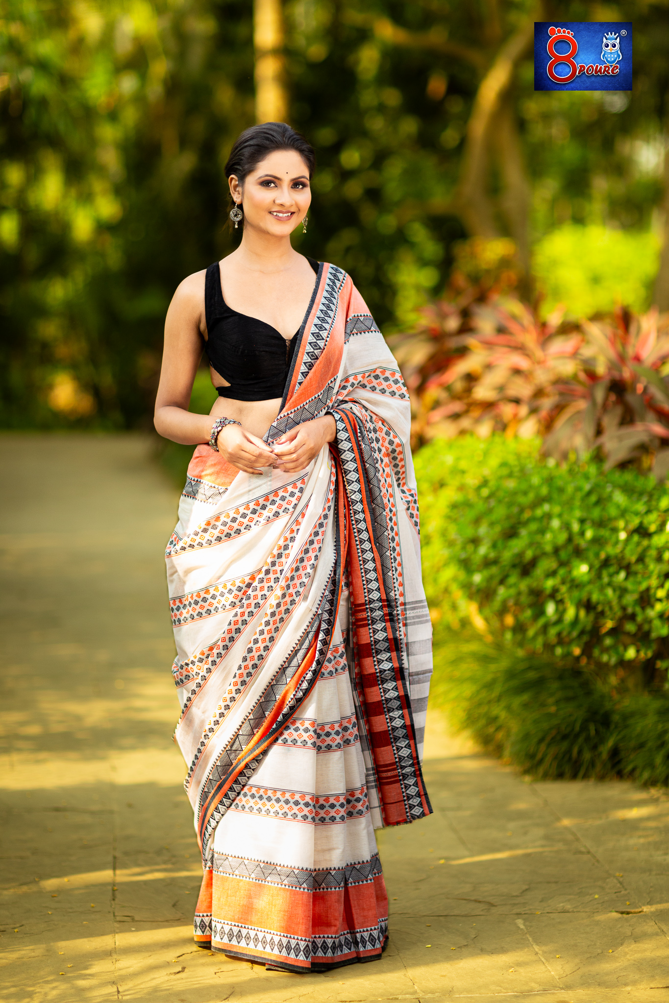 SOHAG - HANDWOVEN PURE KHADI SAREE | OCB 16