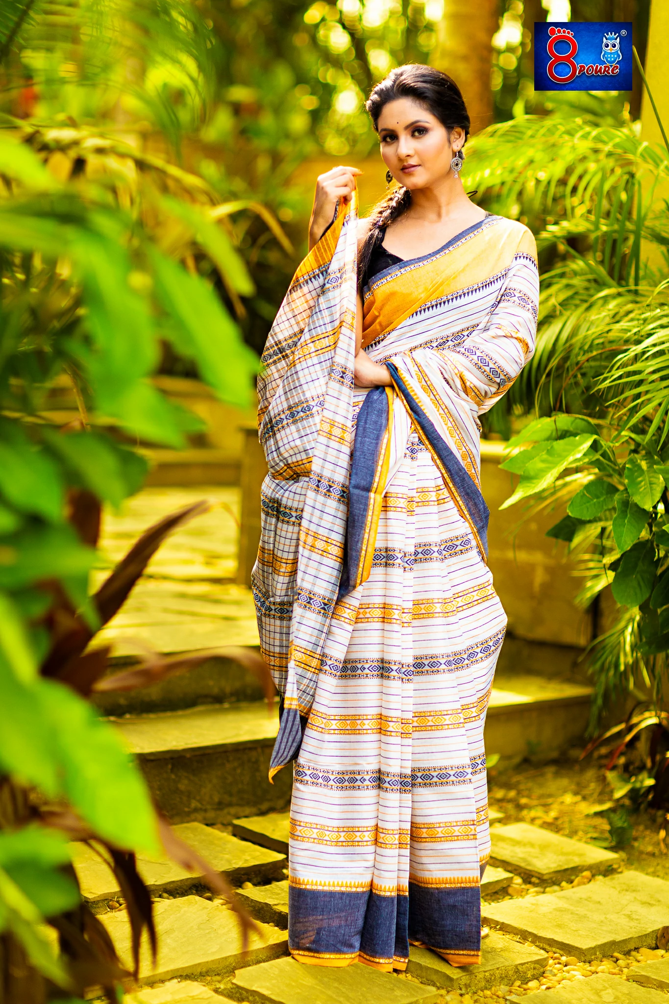 SOHAG - HANDWOVEN PURE KHADI SAREE | OCB 14